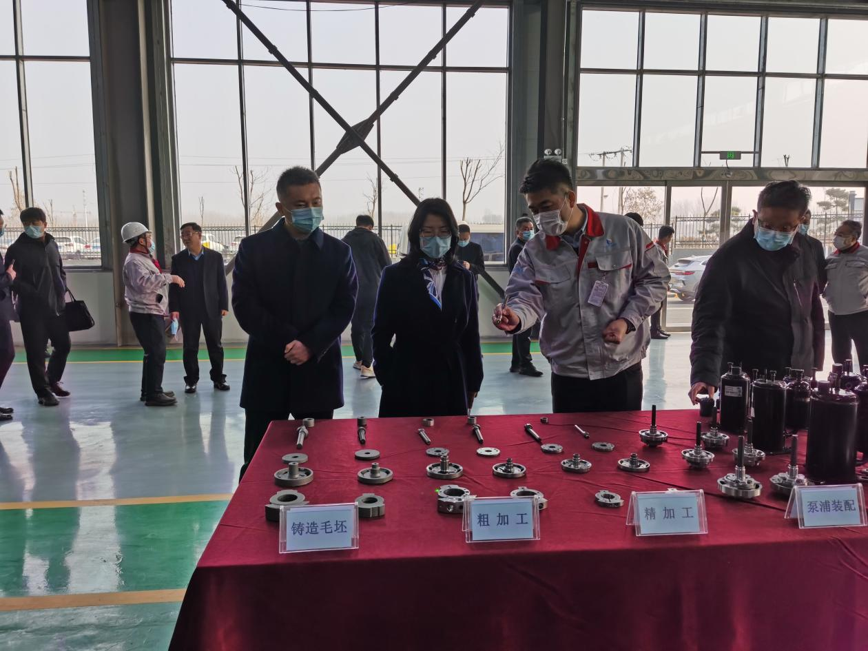 臨汾市委常委、洪洞縣委書記張潞萍一行蒞臨我司調(diào)研指導(dǎo)工作